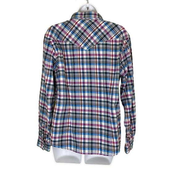 Panhandle Rough Stock Womens Pearl Button Shirt Texas Western‎ - Picture 10 of 10